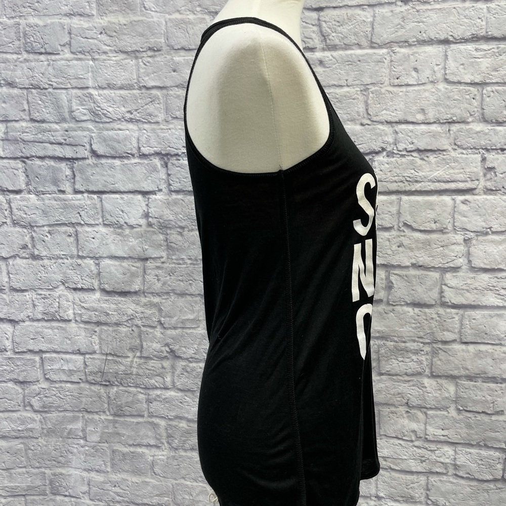 Loved Ak SHHHH. NO 0NE CARES Womens Bella Canvas Tanktop - Picture 2 of 7